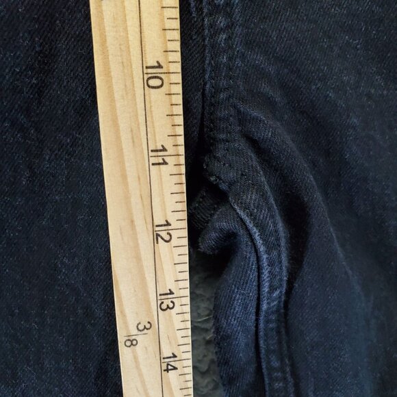 Old Navy Jeans Womens 4 Black Extra High-Rise Kicker Boot-Cut Denim - Picture 5 of 11